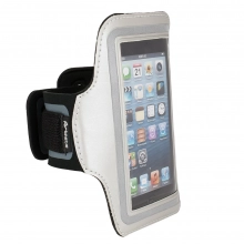 Käsivarsikotelo (Iphone 4/4S), hopea