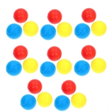 Vaahtomuovitennispallot Ø 7 cm, 24 kpl