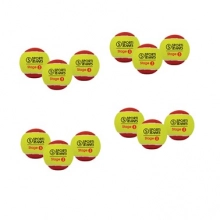 Soft Red tennispallot 12 kpl