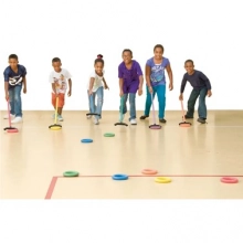Shuffleboard lattiasetti