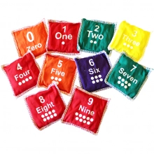 Numeroidut hernepussit 0 - 9