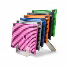 6 Gymba lautaa + teline