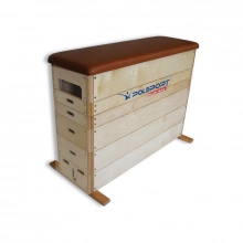 Hyppyarkku 6-osainen siirtopyörillä