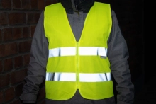 Heijastinliivi vetoketjulla