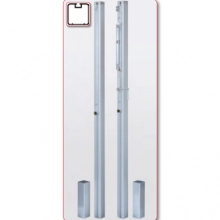 Lentopallopylväät 80x80mm harjoitus, 2 kpl