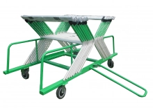 Juoksuaitojen kuljetusvaunu (TILAUSTUOTE)