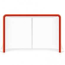 Jääkiekkomaaliverkko, suora