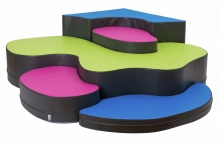 Muotopalasetti, värikäs vuori