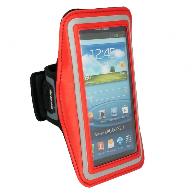 Käsivarsikotelo (Iphone 5, Galaxy, Lumia), punainen tuotekuva 1