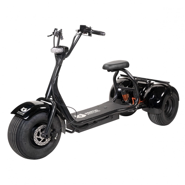 Kontio Motors Kruiser Trike Black 0,7kWh akulla tuotekuva 1