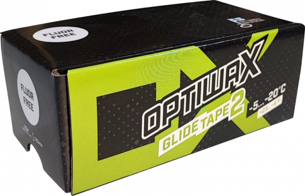 Optiwax HydrOX Luistonauha 2 wide 25 m, -5…-20°C (Alppihiihto) tuotekuva 1