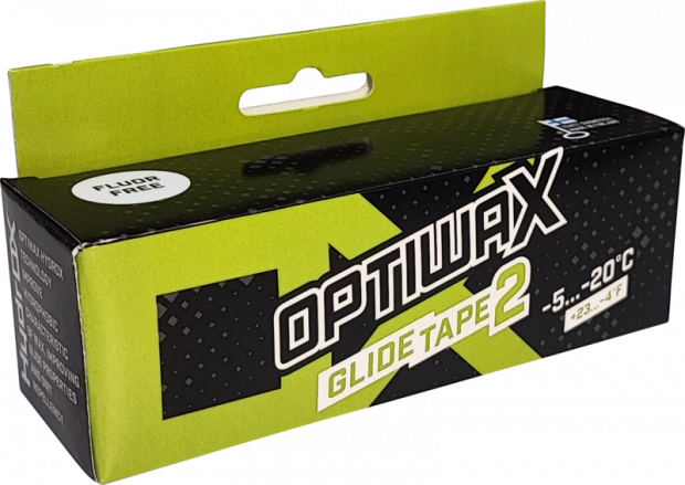 Optiwax HydrOX Luistonauha 2 wide 12,5 m, -5…-20°C (Alppihiihto) tuotekuva 1