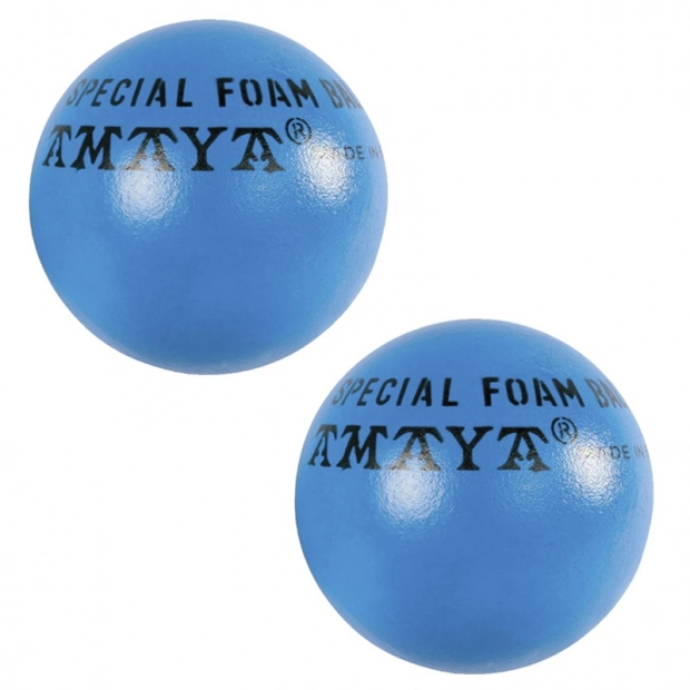 Pinnoitetut vaahtomuovipallot 9,5 cm, 2 kpl tuotekuva 1